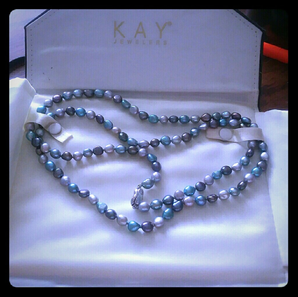Kay jewelers tahitian pearl necklace